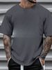 With Brand Logo 100% Cotton Summer Men Loose T-Shirts Casual Breathable Short Sleeves Fashion Outdoor High Street Top_viptrois.com