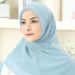 Women's Hijab summer new composite chiffon square scarf solid color headscarf scarf comfortable breathable_viptrois.com