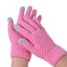 Autumn and winter gloves pineapple gloves cycling warm plus velvet touch screen students windproof warm cold Korean style knitted gloves_viptrois.com