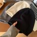 Unisex Chunky Ribbed Beanie Hat With Rolled Brim - Soft Stretchy Knit For All Head Sizes, Black/Grey/Brown/Cream, Embroidery-Friendly_viptrois.com