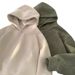 Autumn Winter New Heavyweight Suede Sweatshirt Men's Trendy Retro American Oversize Loose Fleece Hooded Jacket_viptrois.com