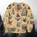 Men's Christmas Graphic Sweatshirt - 3D Digital Print Long Sleeve Casual Pullover For Streetwear & Sports_viptrois.com