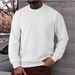 Men's Jacquard Knit Sweater – Casual Long-Sleeve Pullover With Ribbed Hem, Lightweight & Breathable For Fall Outfits_viptrois.com