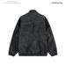 Men's Stand Collar PU Leather Jacket Trendy Brand Fashion Retro Stand Collar Tie Dye Loose Jacket Coat_viptrois.com