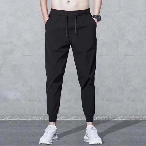 Men's Clothing Slim Fit Trousers Straight Nine Point Suit Trousers Business Casual Trousers Handsome_viptrois.com