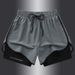 Men's Clothing Men's Running Fitness Basketball Beach Shorts Lining Outer Wear Summer Ice Silk Suit Swimming_viptrois.com