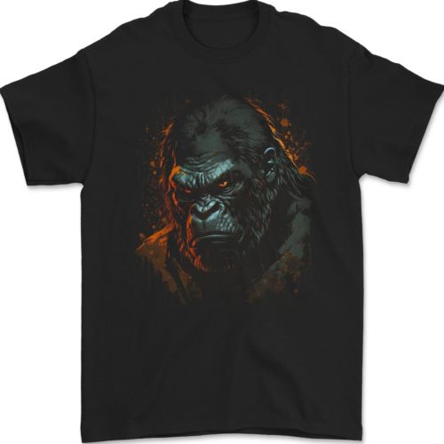 Un Mean Gorilla Men 100% Cotton T-Shirt_viptrois.com