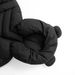 Warm Kids Winter Jacket With Hood - Long Cozy Polyester Padded Coat For Boys & Girls (100-150cm, Black)_viptrois.com