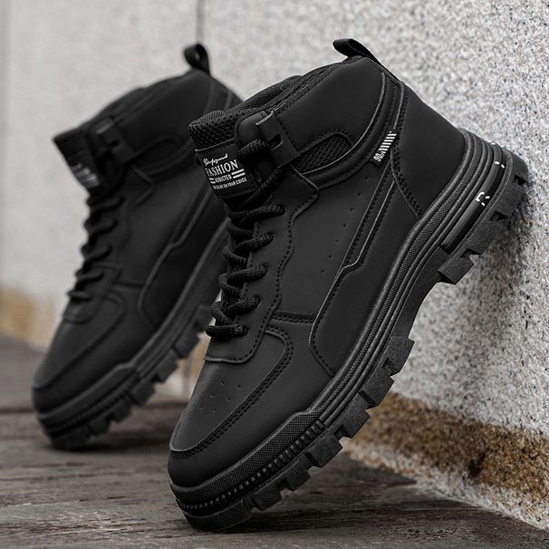 2025 Autumn New High-top Martin Boots Non-slip Wear-resistant Outdoor Casual Trendy Large Size Men's Shoes_viptrois.com