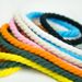 Shoelaces Twisted Rope Shoelaces For Men And Women Beige Black And White Three Strand Rope Shoelaces_viptrois.com
