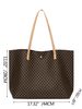 Women’s Bags New Shopping BagFashion Women's Bag Tassel Simple Shoulder Bag Large Capacity Tote Bag_viptrois.com