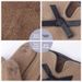 Gentle Bow Winter Driving Gloves For Women, Thickened And Fleece-lined, Warm, Windproof, Woolen, Finger-separated,_viptrois.com