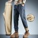 Fleece And Thickened Men's Jeans 2024 Autumn And Winter New Trend Cold-resistant And Warm Winter Wear Long Pants Men_viptrois.com