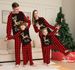 Christmas Family dress Deer letter Christmas family dress printed home dress pajamas set_viptrois.com