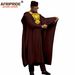 Men's clothing African men's four-piece coat + top + pants + hat_viptrois.com