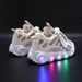 New Children Casual For Boys Girls Sneakers Autumn Kids Sports Luminous Shoes Baby Mesh Breathable Soft Running 1-6Years_viptrois.com