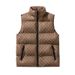 Men's Puffer Vest With Quilted Polyester Shell | Heavyweight Insulation | Zippered Chest Pockets | Sporty Color Block (M-4XL _viptrois.com