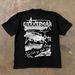 American Letter Cotton 230g Short T-Shirt Men's Summer Ins Printed Half Sleeve Top High Street Style_viptrois.com