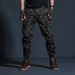 Men's Clothing Casual Pants Slim Fit Camouflage Pants Multi Pocket Overalls Sports Pants_viptrois.com