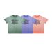 Green Washed T-Shirt 260g American Vintage Style Unique Trendy Print Design_viptrois.com