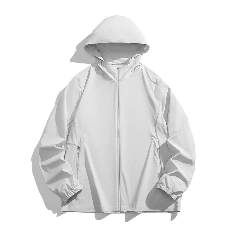 "Unisex Summer UPF50+ Sun Protection Hoodie – Lightweight & Breathable Outdoor Jacket For Hiking, Camping, Cycling (S-5XL, Multiple Colors)"_viptrois.com