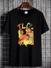 Vintage T Shirt 1990s TLC No Scrubs R B Hip Hop Mens XL Breathable Unisex Summer Designer Clothes Casual Versatile Soft Graphic_viptrois.com