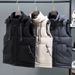 Men's Clothing Plus Size Winter Men's New Cotton Waistcoat Vest Vest Thickened Jacket Work Clothes Class Uniform Printing_viptrois.com