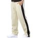 Men's Contrast Color Casual Pants - Loose Straight Fit With Drawstring (White/Royal Blue/Big Red/Black/Khaki/Light Gray, S-XXXL)_viptrois.com