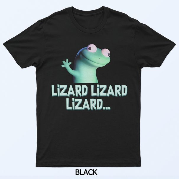 Funny Weirdcore Animal Women Men Lizard Lizard Lizard Meme T-Shirt Mens Womens Tees Top_viptrois.com