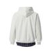 Two-Piece Patchwork Plaid Cardigan Sweatshirt Men's Trendy Brand High Street Design Sense Personality Loose_viptrois.com