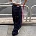 Men’s Clothing Large Size Retro Embroidery Loose Straight Jeans For Women Fat Girls Mm All Match Slim High Waist Wide Leg Pants_viptrois.com