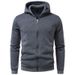 Men’s High-Street Zip-Up Hoodie – Edgy Doberman Print (Black/Dark Grey, Sizes S-2XL)_viptrois.com