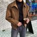 boy National Trend Retro Short Lapel Jacket Spring And Autumn Zipper Fable Niche American Style Coat Versatile Men's_viptrois.com
