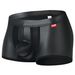 Pulse New Men's Underwear Patent Leather Egg Separator Mesh Pouch Sports Boxer Shorts Cross-Border Supply_viptrois.com