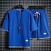 Men's Casual Sports Suit Summer Ice Trend Loose Waffle Short-sleeved Shorts A Set Of Clothes Handsome Match_viptrois.com