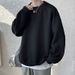 Men's Baroque Print Heavyweight Sweatshirt – Oversized Fit, No Hood, Unique Artistic Design, Unisex Pullover_viptrois.com