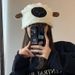 Cute Sheep Children's Winter 2023 New Internet Red Little Bear Plush Warm Ear Protection Hat_viptrois.com
