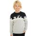 Soft Cartoon Knit Sweater For Kids - Unisex Winter Pullover With Fun Prints (100-140cm)_viptrois.com
