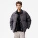 Men's Clothing Men's Wear | Faux Two Piece Plaid Lapel Down Jacket For Men, Winter Short Color Block Warm Couple Trendy Outerwear_viptrois.com
