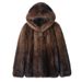 Men's Clothing Men's Fur Coat Imitation Mink Coat Men's Short Hooded Casual Fashion Trend Winter Mink Fur Jacket_viptrois.com