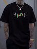 Retro Trader Heartbeat Pulse Crypto Forex Stock Market Trading Gift T-Shirt Homme Slightly Unisex Soft Summer Graphic Versatile Casual Fashion_viptrois.com