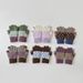 Children's gloves Retro knit warm children's five-finger girls' mittens_viptrois.com