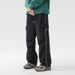 Men's Clothing Spring Fashion Brand Mountain Outdoor Overalls For Men Teenagers Trendy Wide Leg Pants With Cuffs Loose Men's Casual Pants For Men_viptrois.com
