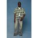 Men's Wide Leg Retro High Street Style Straight Loose Casual Trousers Light Color Fashion_viptrois.com