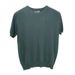 Men's Clothing Summer Thin New Pure Cotton Knitted Short Sleeved T Shirt For Women Round Neck Soft Hollow Hook Flower Thin Bottom T Shirt Top_viptrois.com