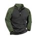 Men's Clothing Fleece Jacket Men's Polar Fleece Long Sleeved Sweater Autumn And Winter Double Sided Fleece Pullover Casual Jacket Trend_viptrois.com