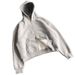 Unisex Hooded Zip-up Sweatshirt & Jogger Set - Breathable Polyester Blend Casual Streetwear With 3d Print Design - S/M/L/Xl Sizes In White Black Gray_viptrois.com