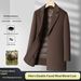 Pulse 2025 New Men's Thickened Double-Sided Wool Coat Mid-Length Detachable Down Liner Suit Collar Jacket_viptrois.com