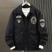 Men’s Plus Size Flight Jacket – Trendy Spring & Autumn Bomber For Big & Tall (4XL-10XL, Up To 340 Pounds)_viptrois.com
