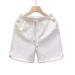 High End Men's Jacquard Shorts With Subtle Patterns Simple Solid Color Summer Capri Pants Drawstring Loose Fit Trendy Casual Bottoms_viptrois.com